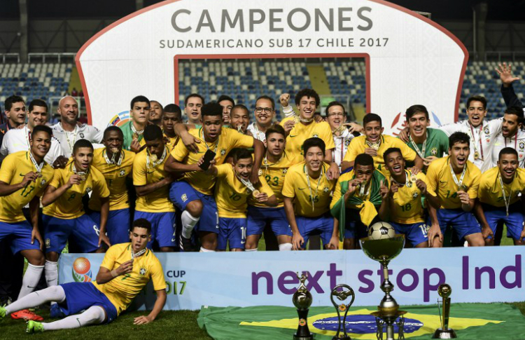 Brasil golea 5-0 a Chile y es campeón del Sudamericano Sub-17 - CONMEBOL