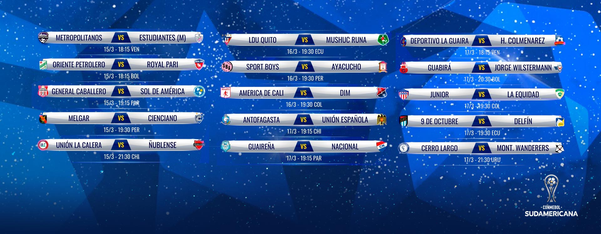 peñarol sudamericana proximo partido