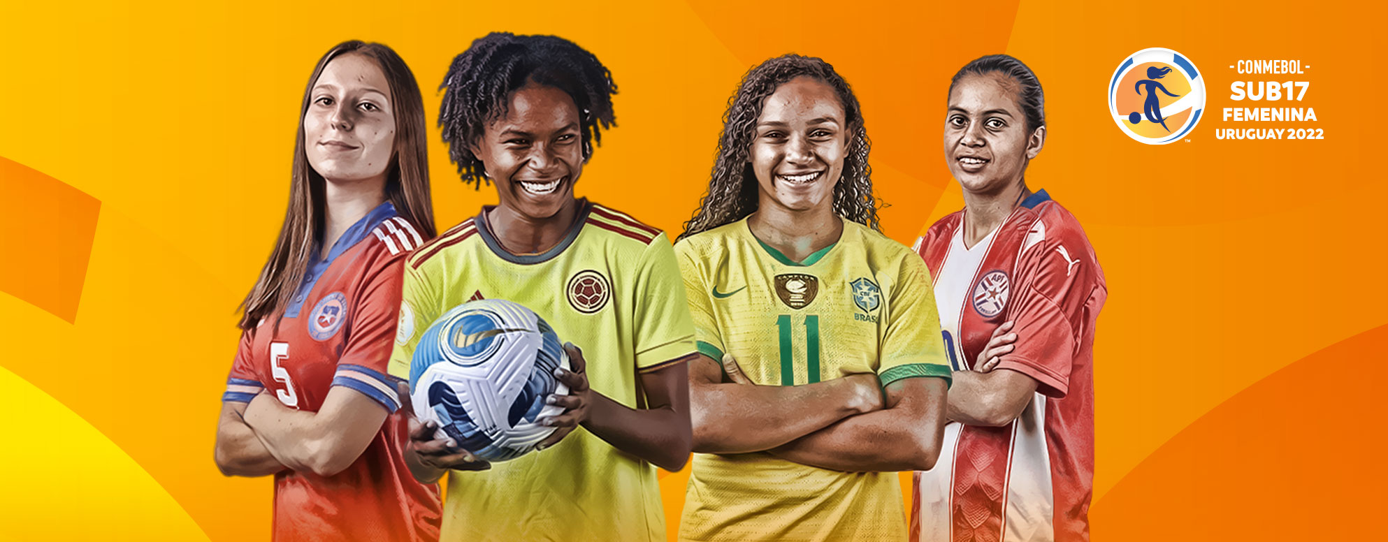Los cruces de la Fase Final de la CONMEBOL Sub 17 Femenina 2022 - CONMEBOL